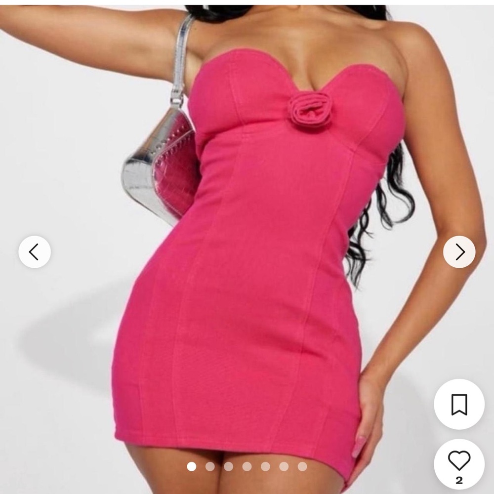 NEVER WORN Nova Pink Mini Dress